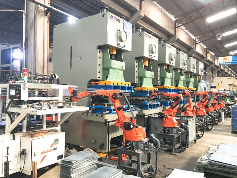 Oven left panel Intelligent production line case scaled